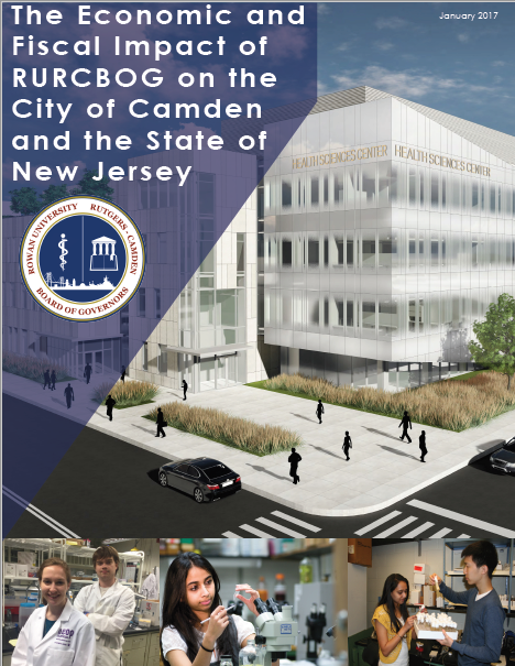 Cover of The Economic Impact of RURCBOG on the City of Camden and New Jersey