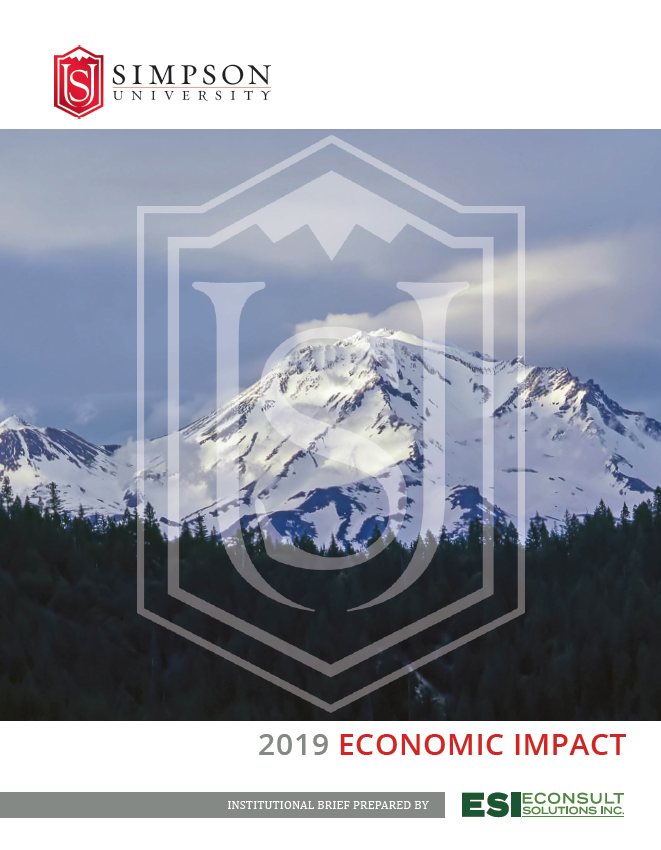 Cover of The Economic Impact of Simpson University