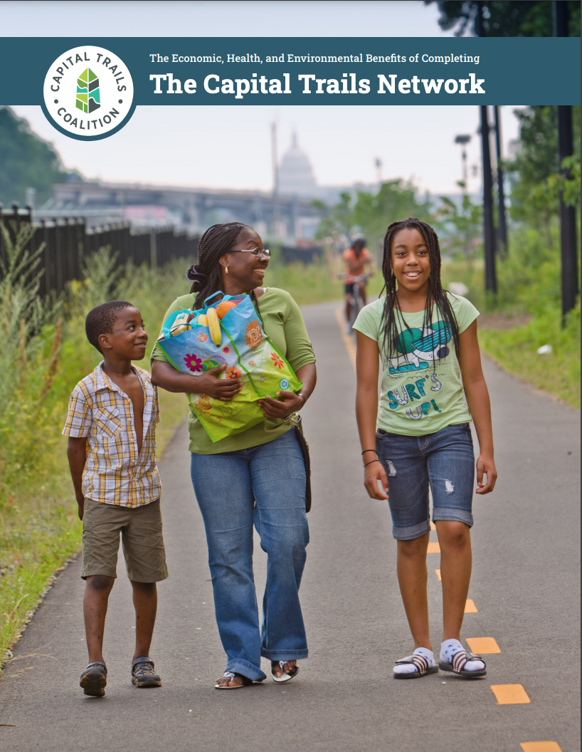 Cover of The Economic, Health, and Environmental Benefits of Completing The Capital Trails Network