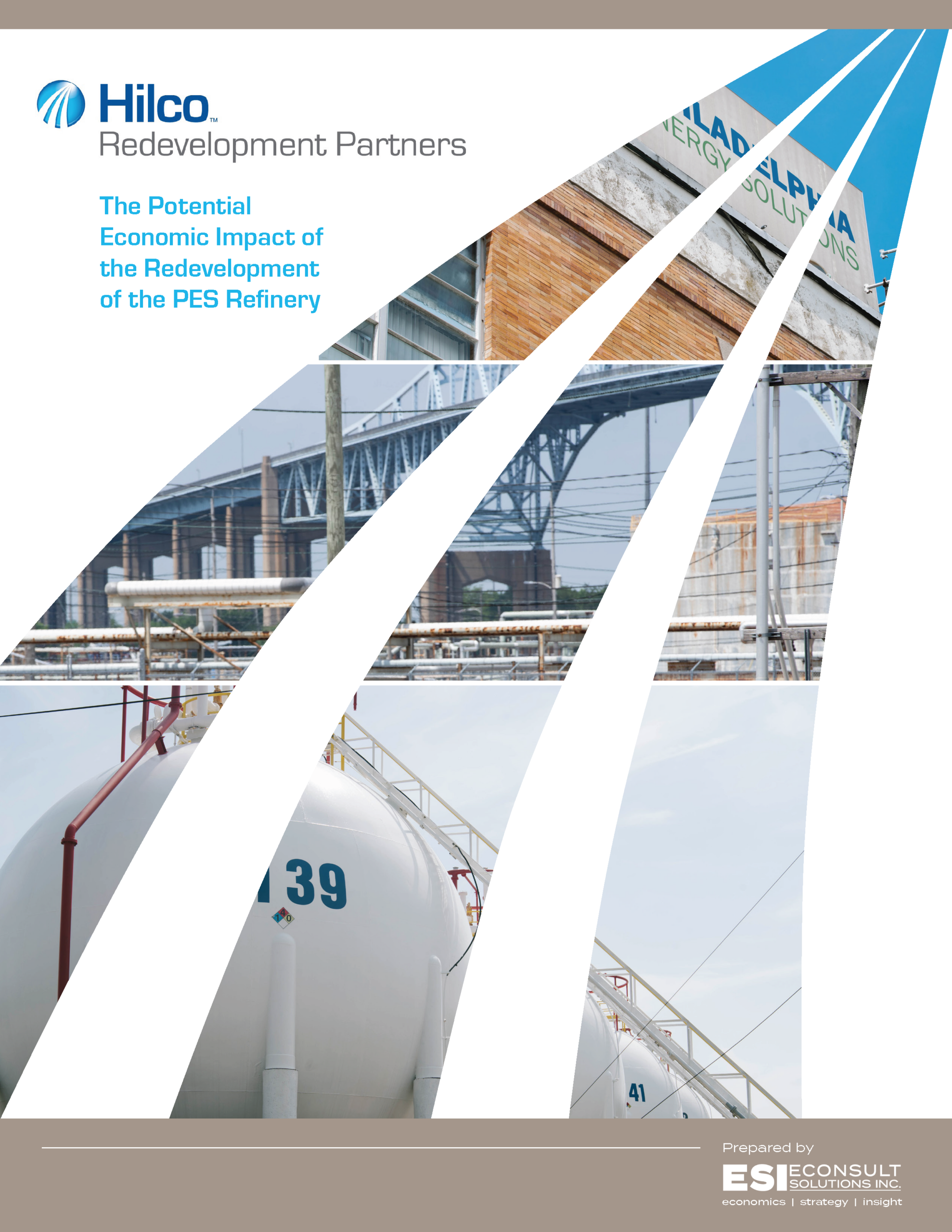 Cover of The Potential Economic Impact of the Redevelopment of the PES Refinery