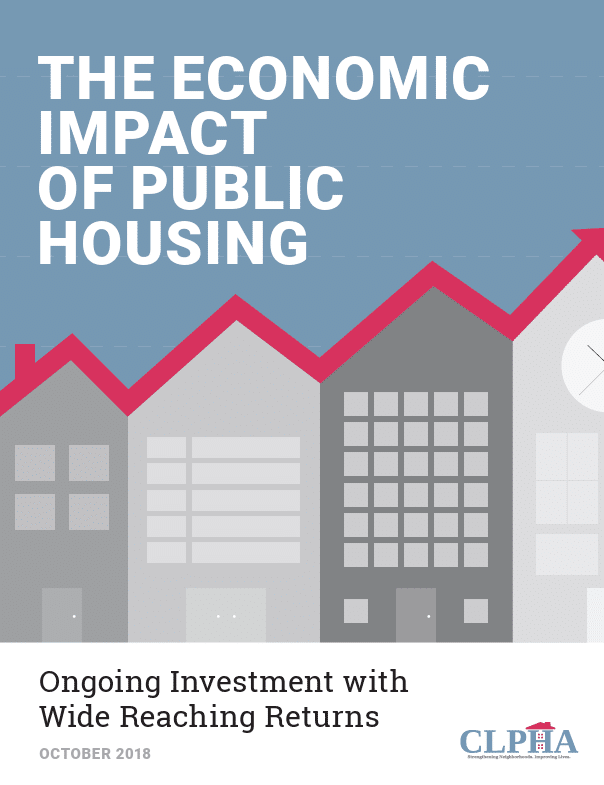 Cover of The Economic Impact of Public Housing for CLPHA