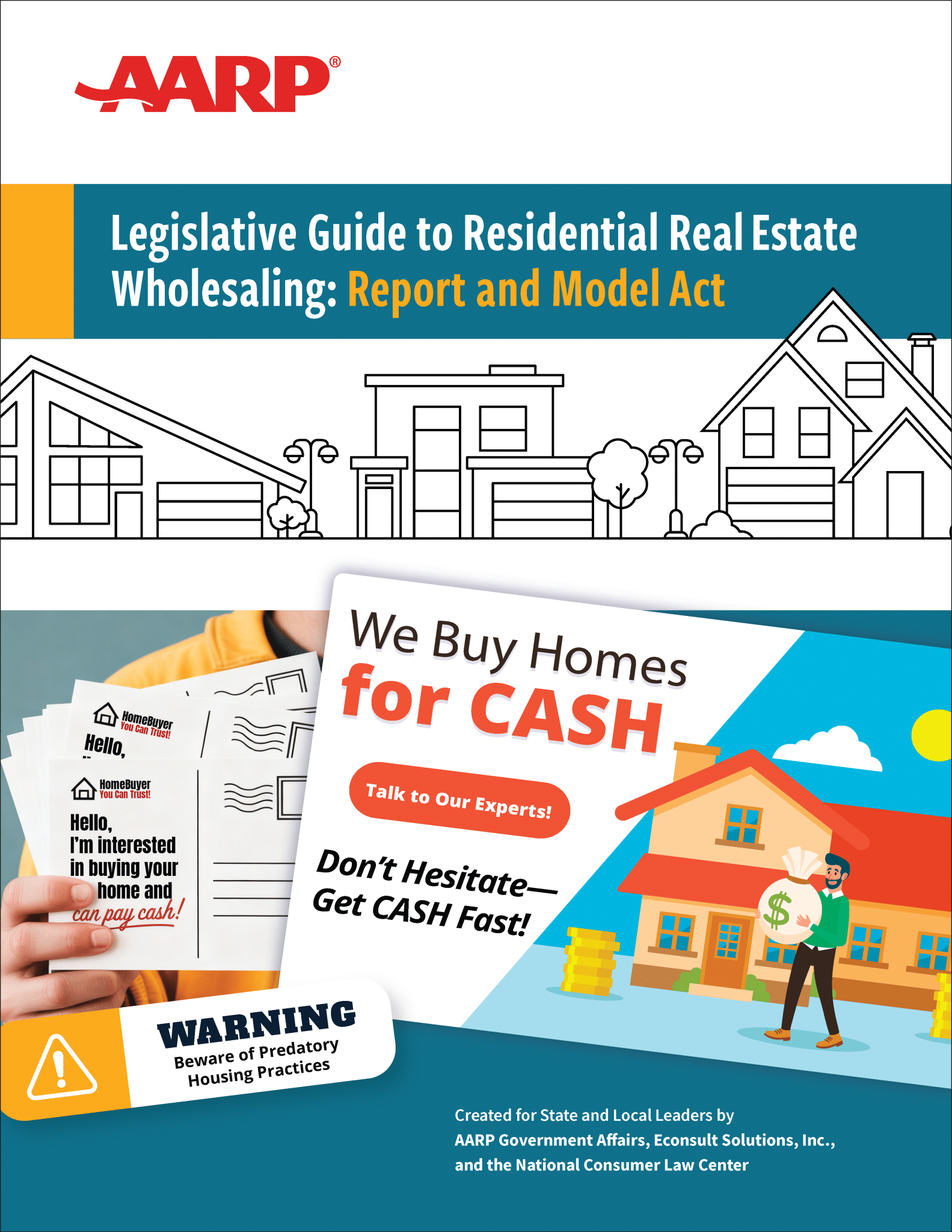 Cover of AARP Legislative Guide to Residential Real Estate Wholesaling: Report and Model Act